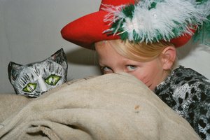 Kind mit Kater